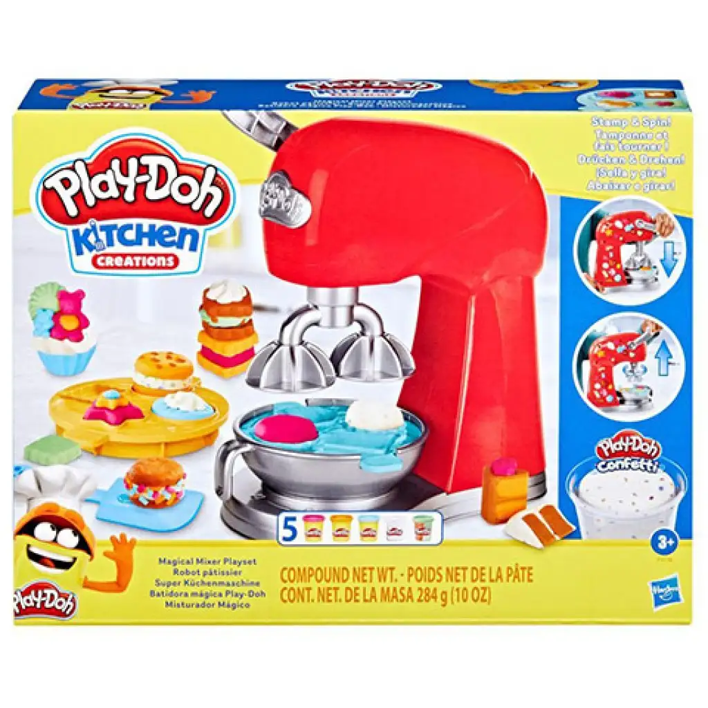 Play-Doh: Вълшебен миксер за игра 284г - Hasbro изображение 1
