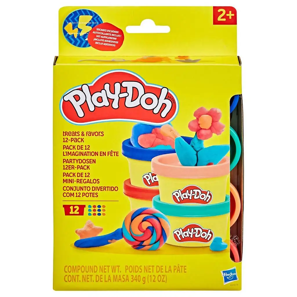 Play-Doh: Вкусотии и услуги комплект за игра 12бр с пластилин - Hasbro изображение 1