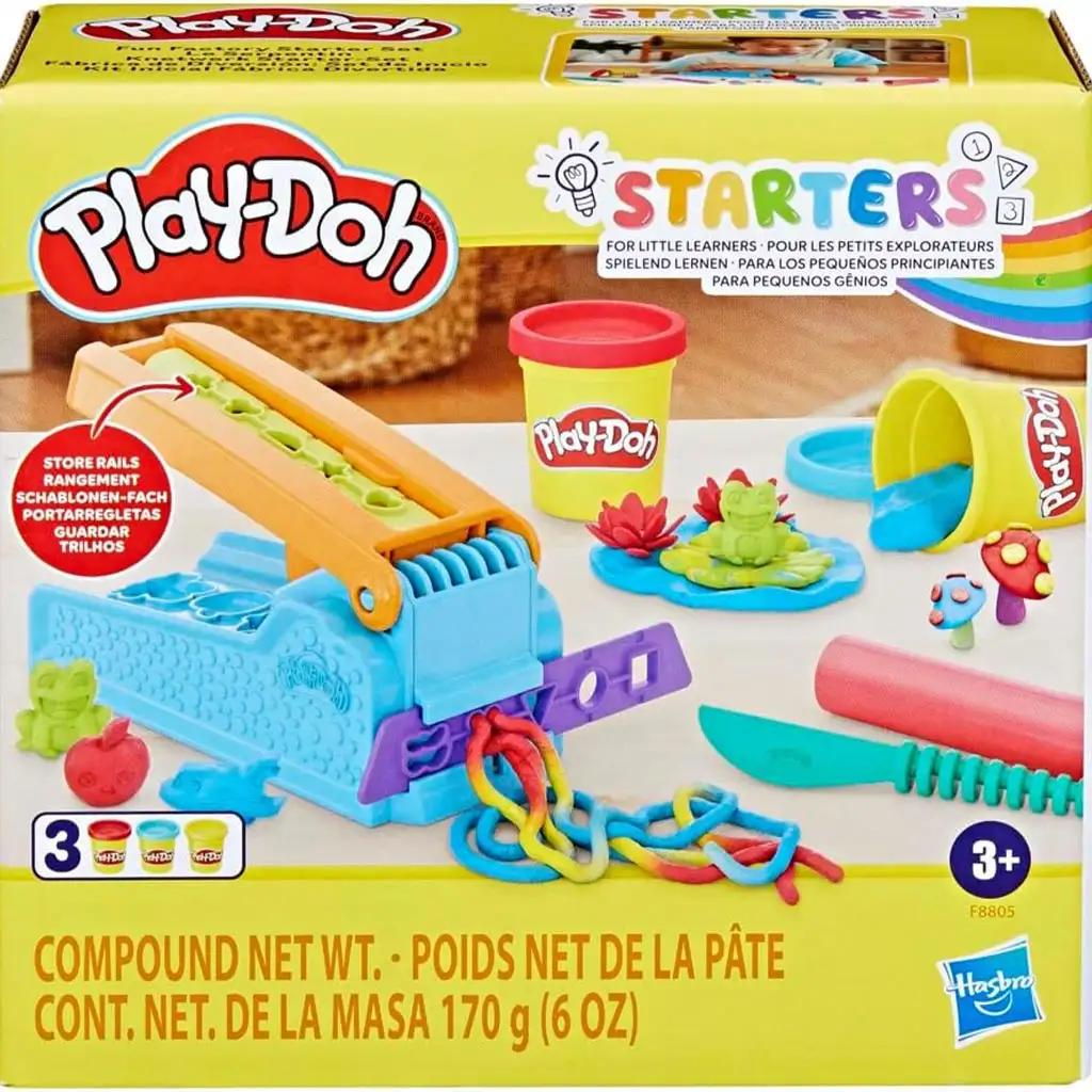 Play-Doh: Fun Factory стартов комплект с 3 кутии пластилин 170g изображение 1