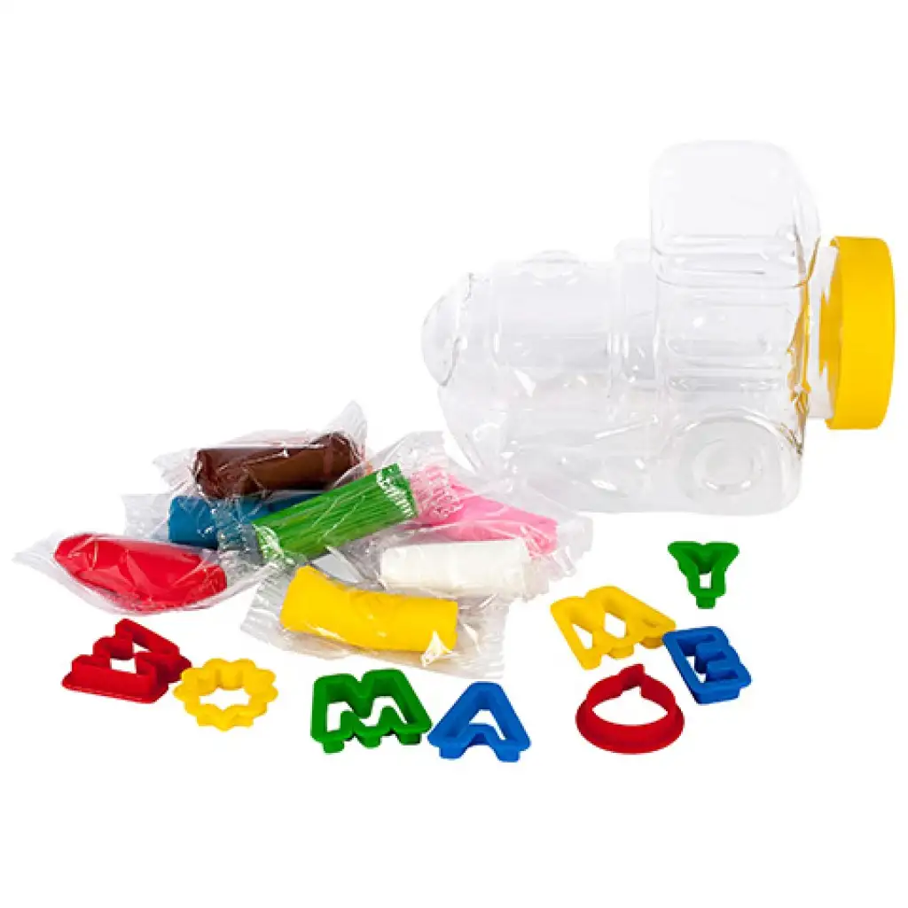 Play-Dough: Герои влакове модел на глина комплект 8x15g изображение 2