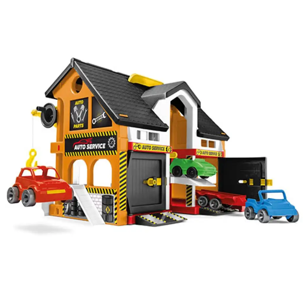 Play House Автомобилен сервизен комплект - Wader изображение 3