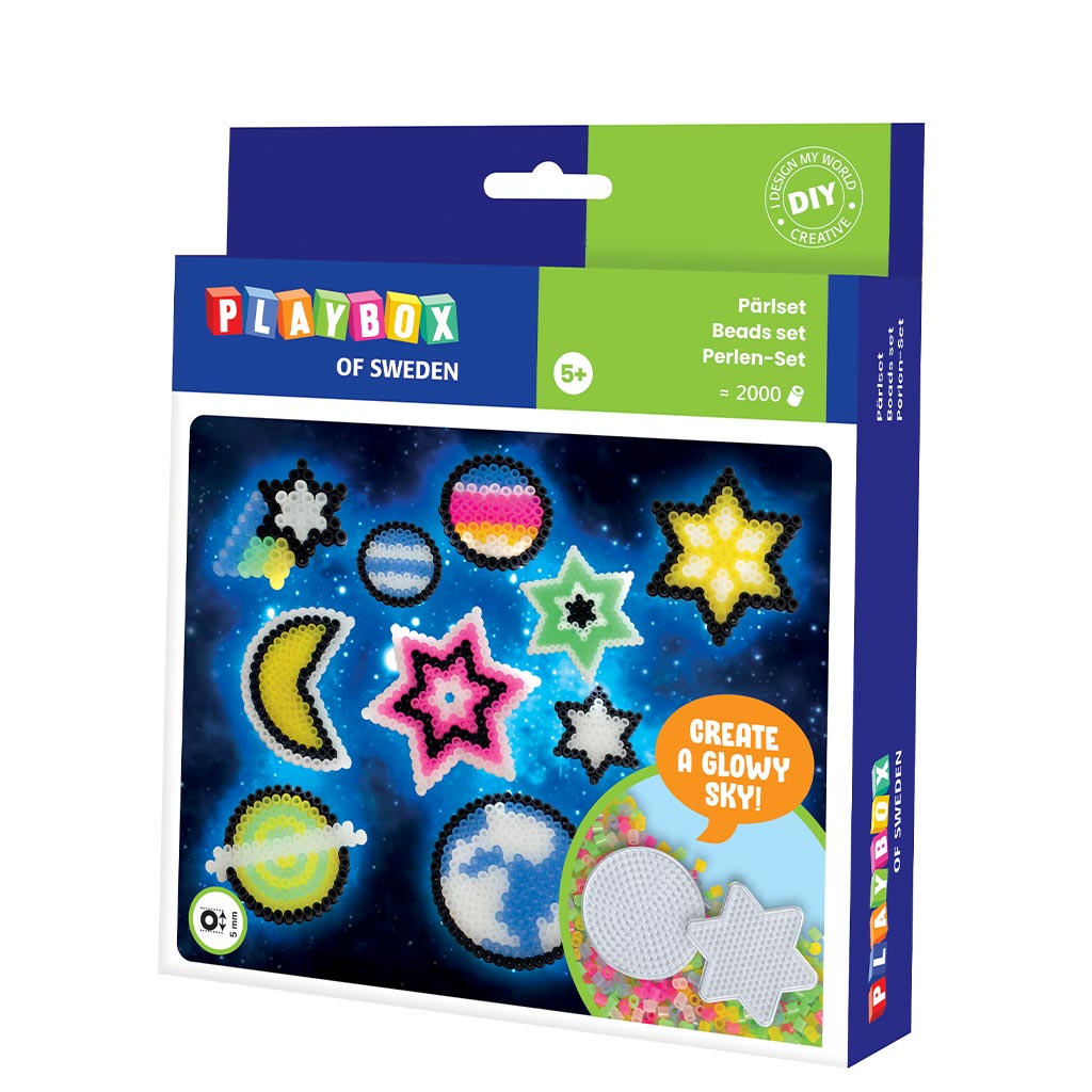 PlayBox: 5mm MIDI ютияеми мъниста Starry Sky комплект от 2000бр изображение 1