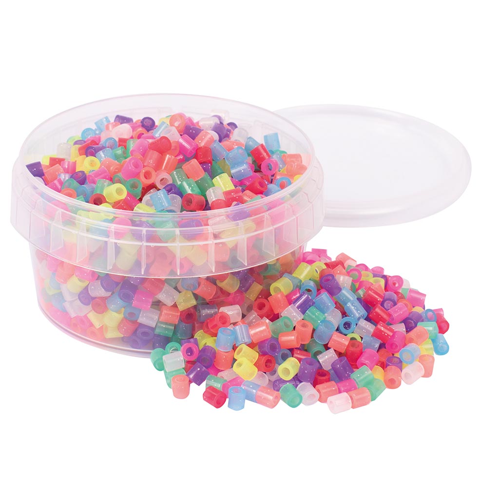 PlayBox: 5mm MIDI ютюгващи мъниста 1000бр. в блестящи цветове изображение 1