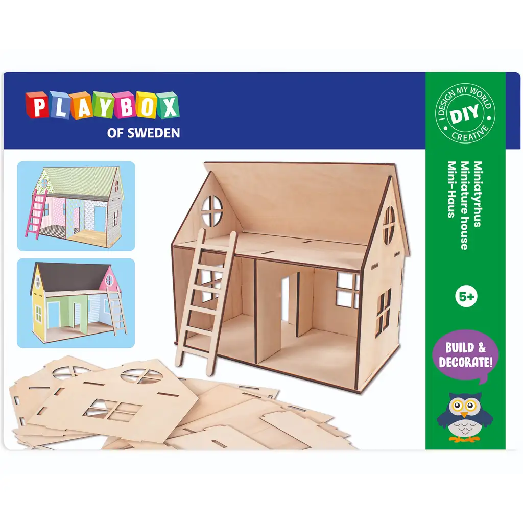 PlayBox: DIY направи си сам къщичка от дърво изображение 1