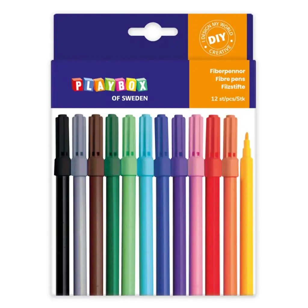 PlayBox: Комплект маркери 12бр 1mm изображение 1