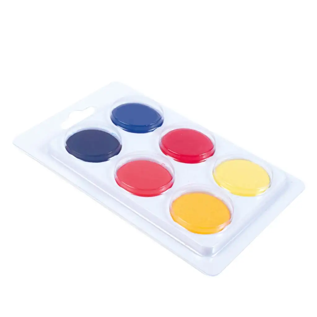 PlayBox: Комплект водни бои с 6 цвята и 30mm дискове изображение 1