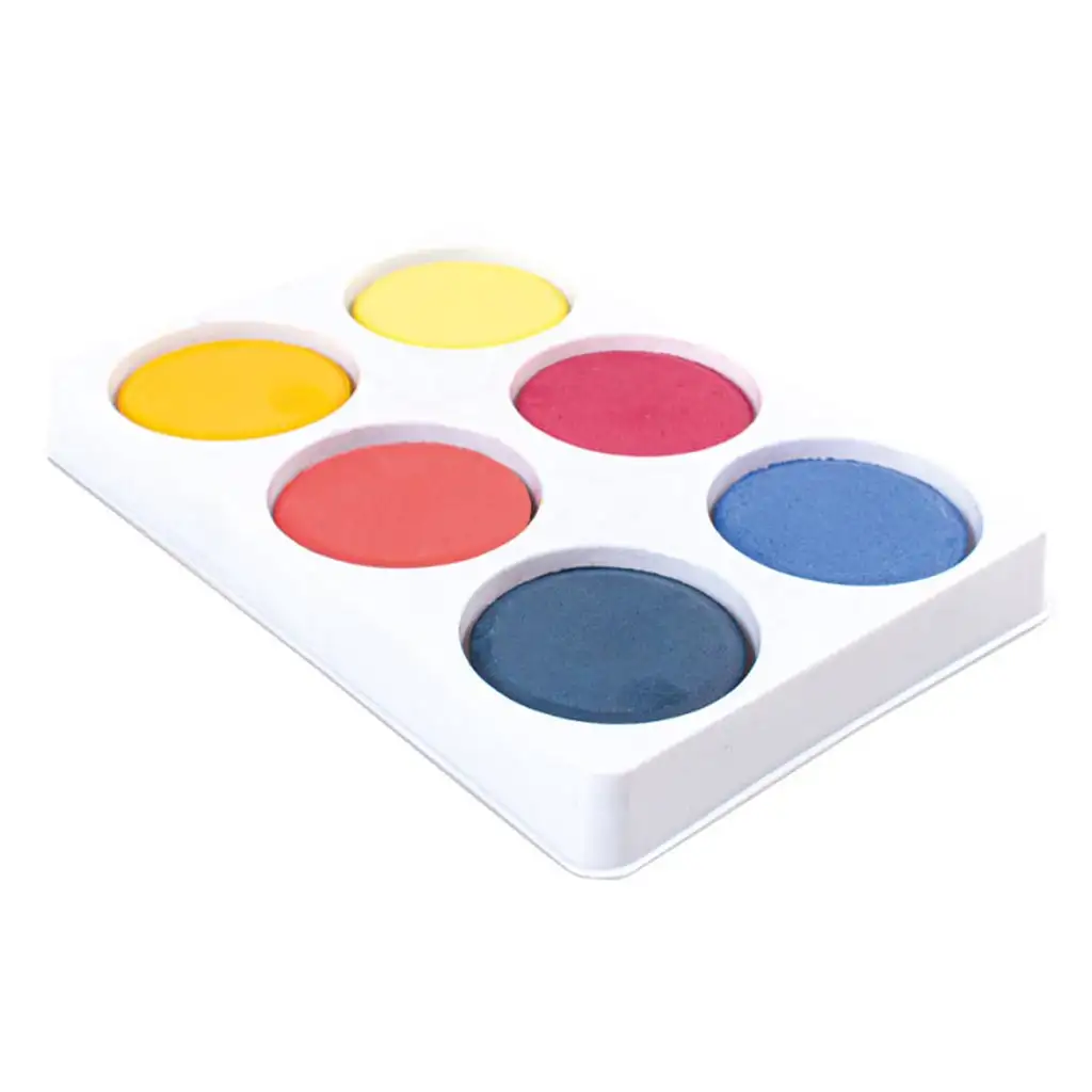 PlayBox: Комплект водни бои с 6 цвята и дискове с диаметър 57mm изображение 1