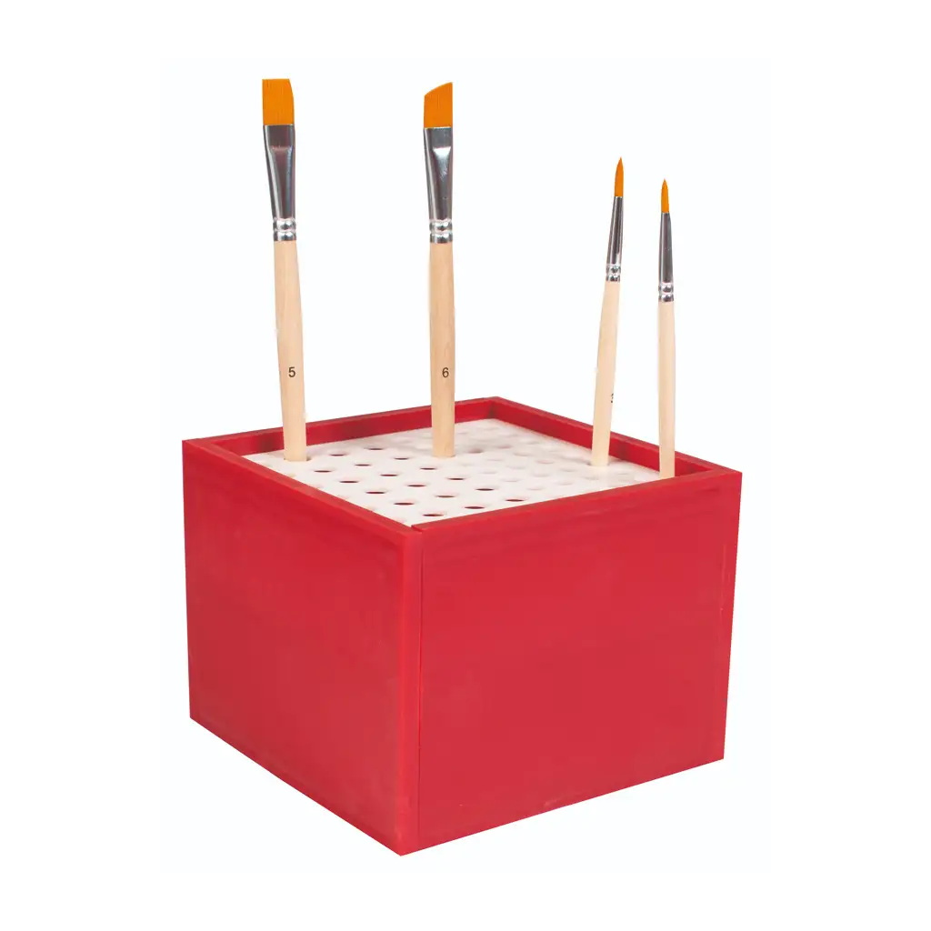 PlayBox: Контейнер за четки 64 места 13x13x10cm изображение 2