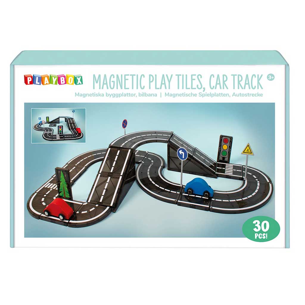 PlayBox: Магнитна строителна игра - Автомагистрала изображение 1
