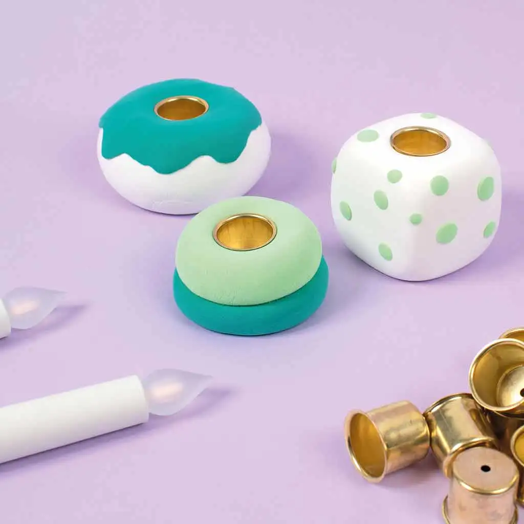 PlayBox: Месингови свещникоприкачки с диаметър 21mm, пакет от 25бр изображение 3
