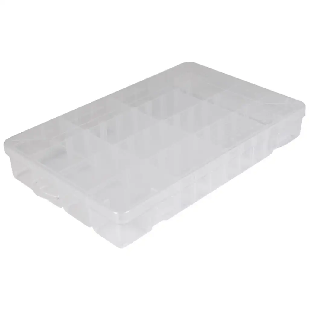 PlayBox: Прозорен регулируем контейнер с отделения 29,5x18,5x4,5cm изображение 1