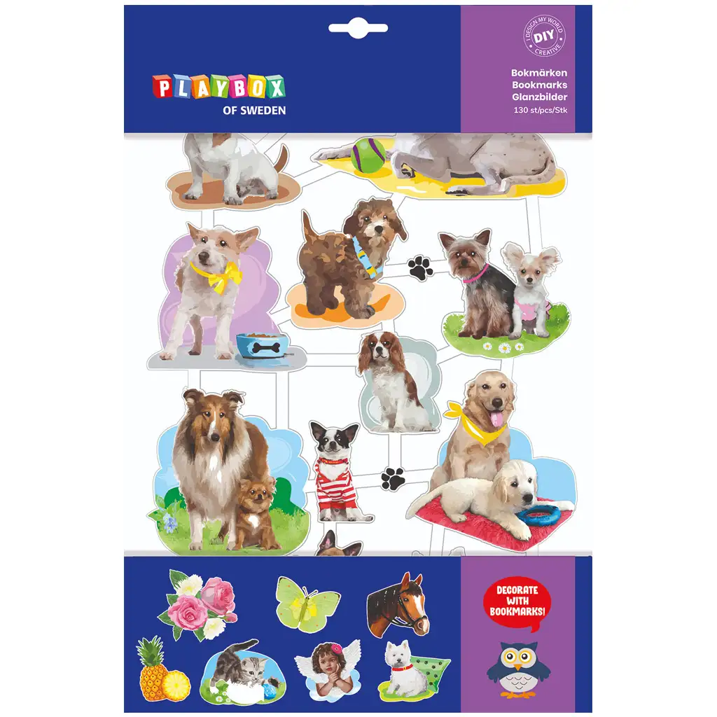 PlayBox: Смесен креативен комплект стикери 130 броя стикери изображение 1