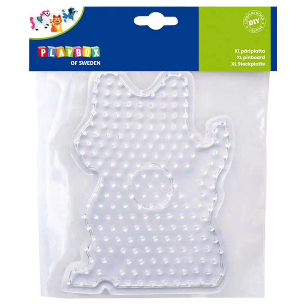 Playbox: XL ютия за перли основа – 1 брой (котка, куче или кон форма) изображение 1