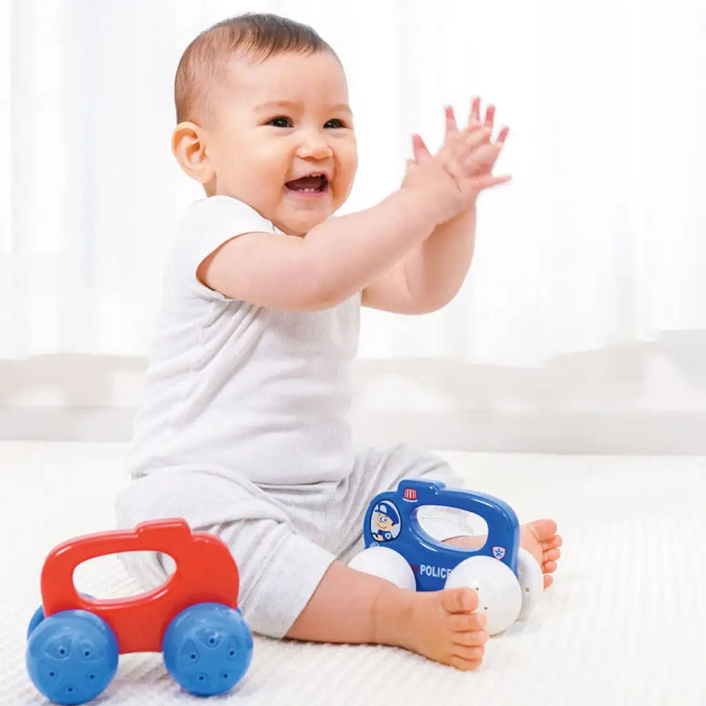 Playgo: Шумяща полицейска кола изображение 2