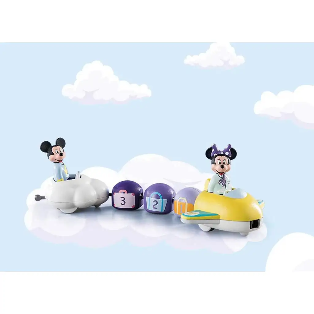 Playmobil 1.2.3 & Disney: Мики и Мини Маус с облачен самолет (71320) изображение 3