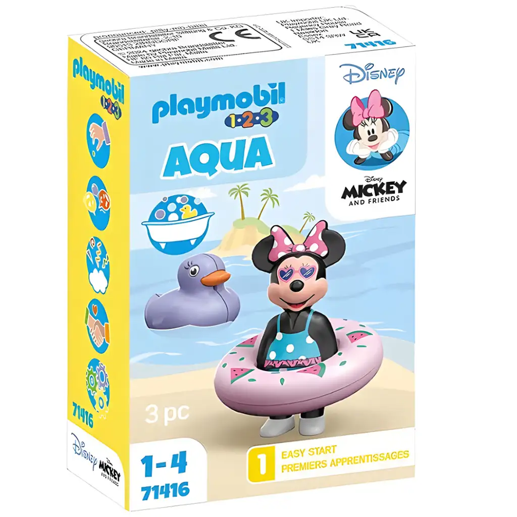 Playmobil: 1.2.3 & Disney: Мини на плажа (71416) изображение 1