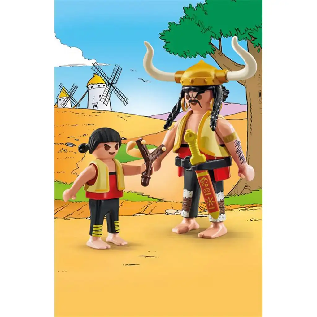 Playmobil: Aстерикс - Куибелез де Сапоран и Пепе фигурки (71545) изображение 2