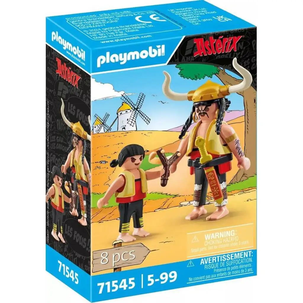 Playmobil: Aстерикс - Куибелез де Сапоран и Пепе фигурки (71545) изображение 1