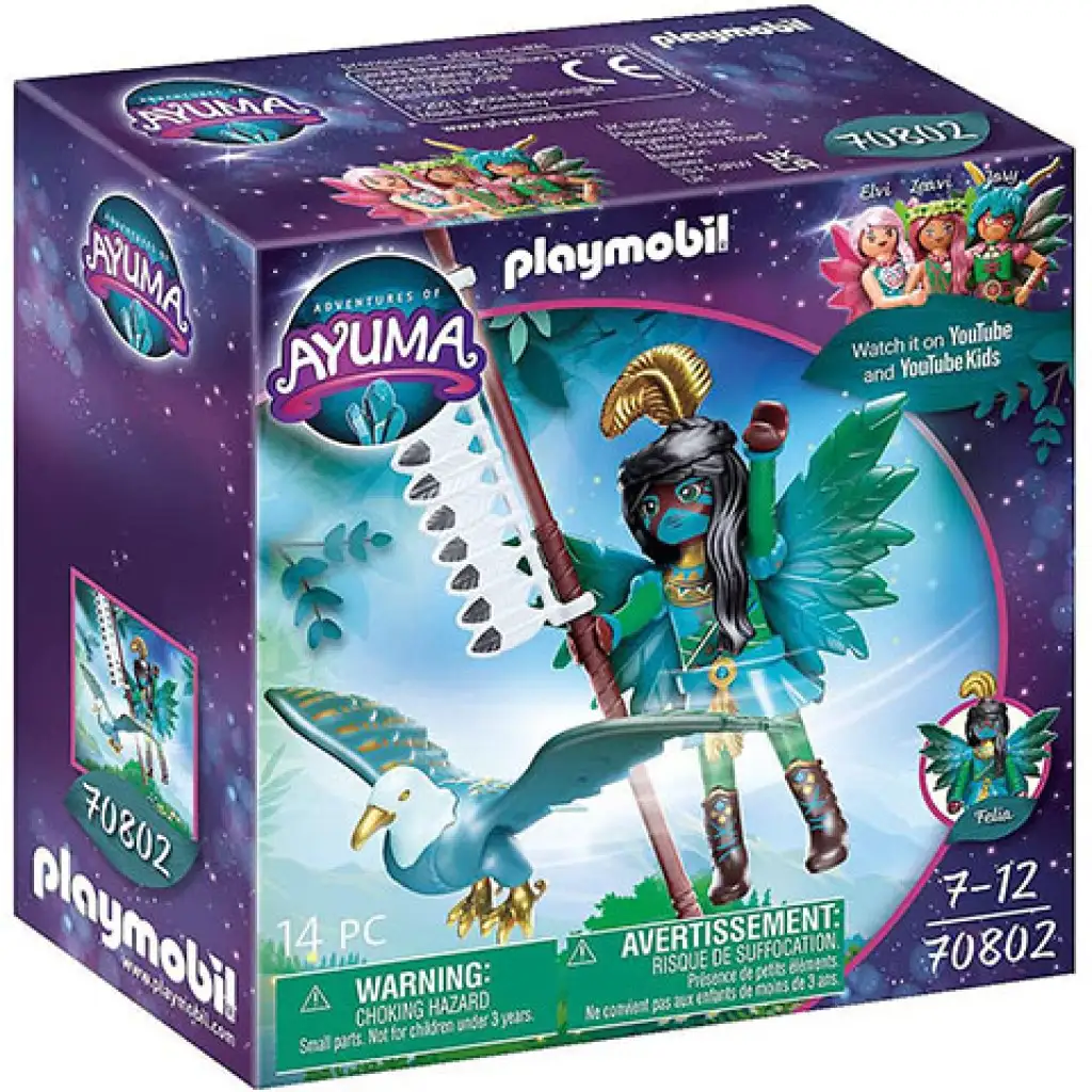 Playmobil: Ayuma - Рицарска фея с духовно животно (70802) изображение 1