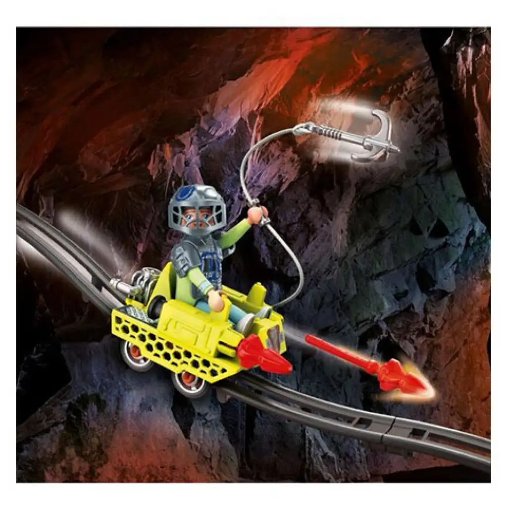 Playmobil: Dino Rise Mine Cruiser кораб (70930) изображение 2