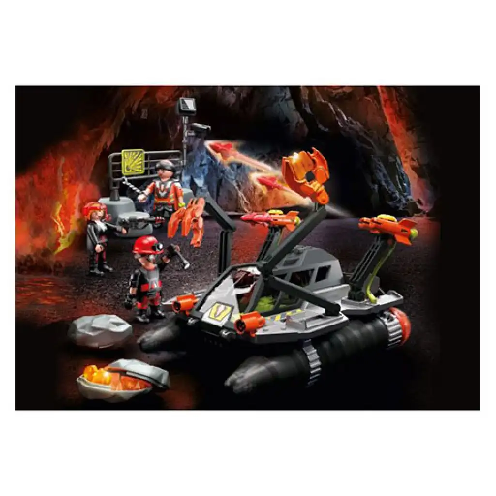 Playmobil: Dino Rise Разрушителен бормашинен автомобил (70927) изображение 2