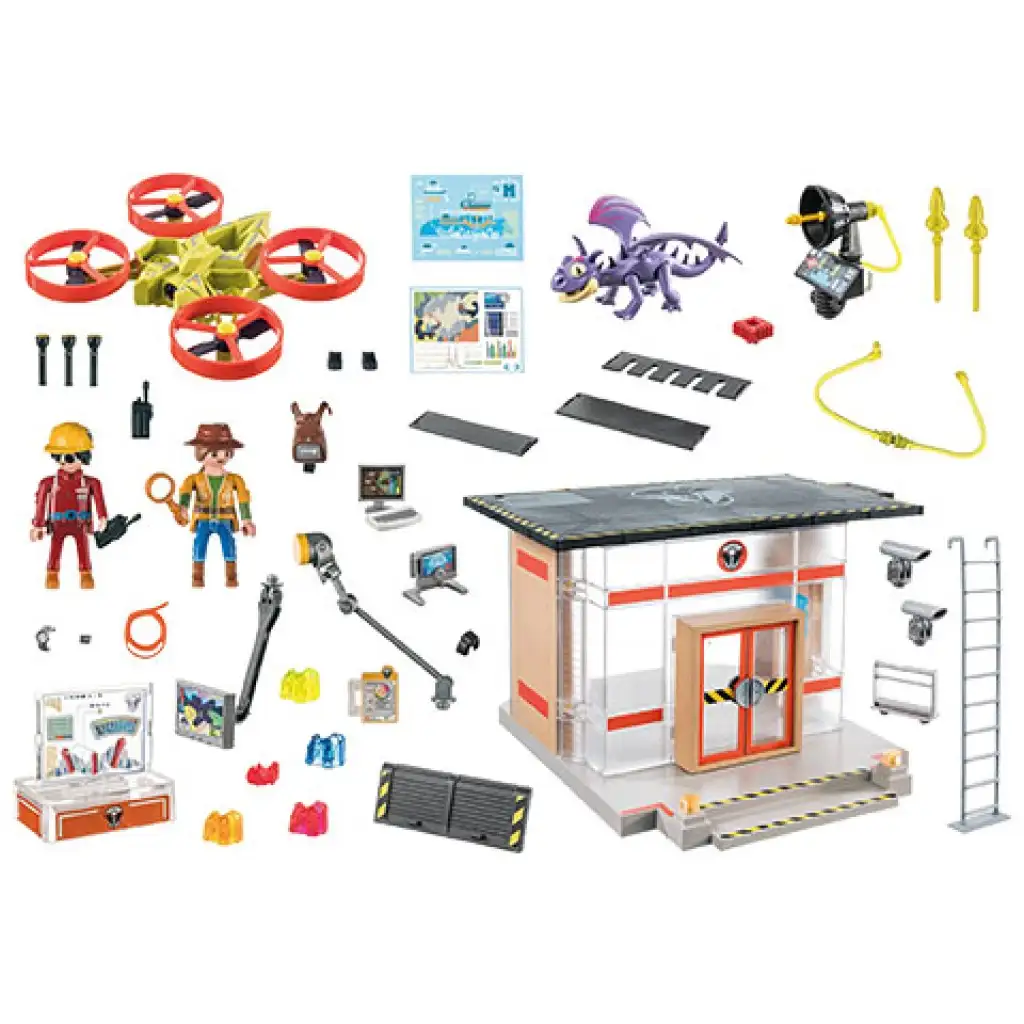 Playmobil: Дракони Деветте Царства - Лаборатория на Икарис (71084) изображение 2