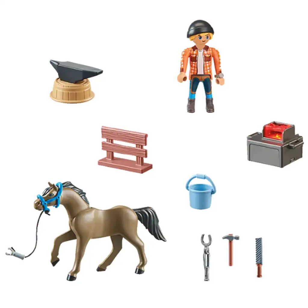 Playmobil: Ковач Бен и Ахилес (71357) изображение 2