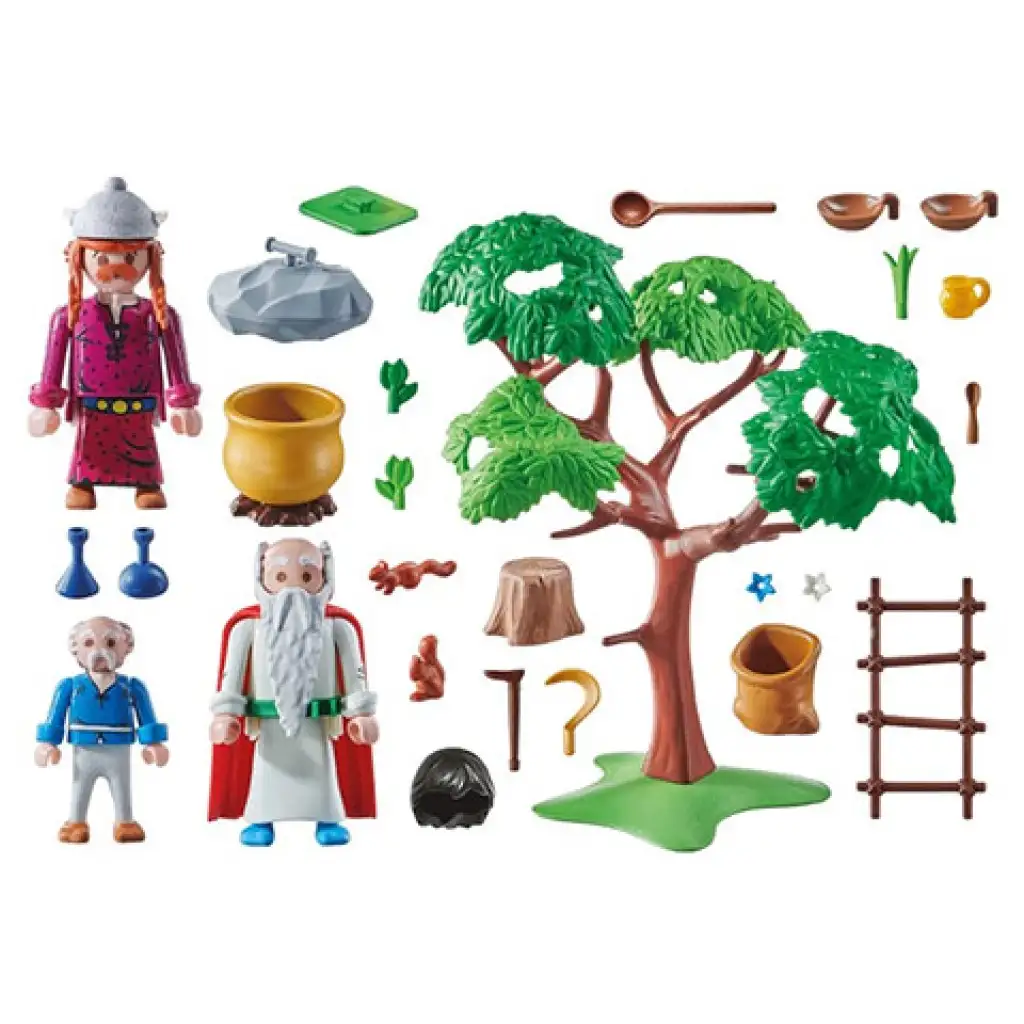 Playmobil: Приготвяне на магическа напитка Magicoturmix (70933) изображение 2