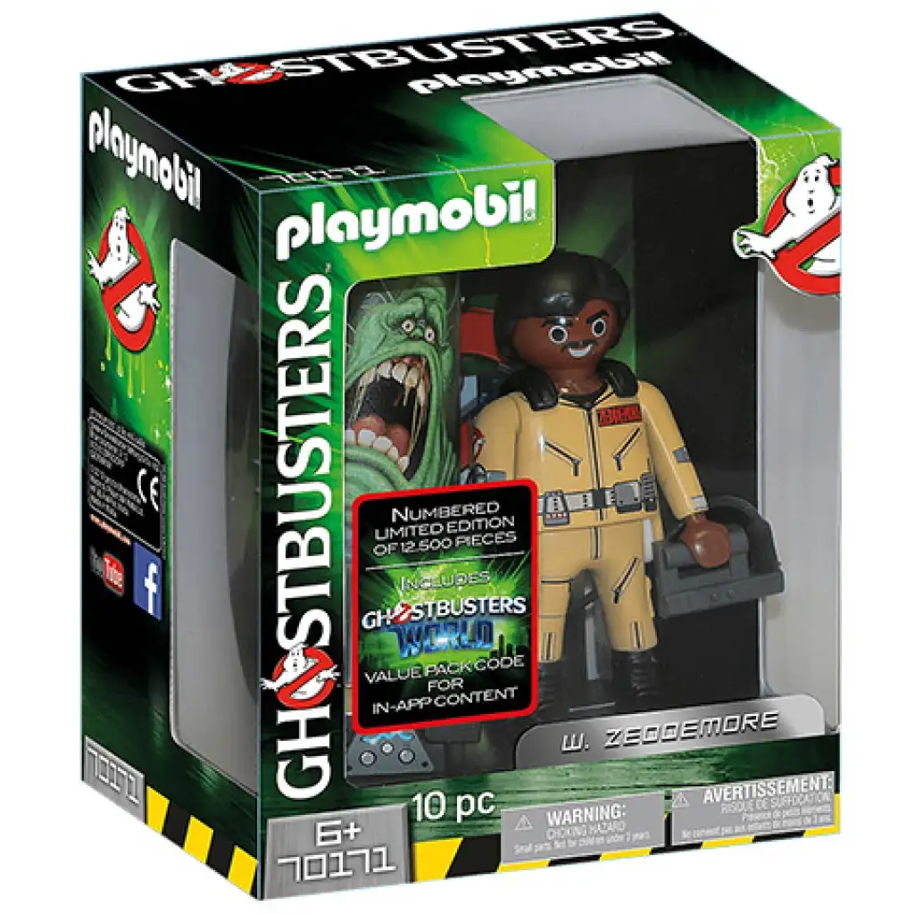 Playmobil - Призрачни ловци: Колекционерска фигура У. Зеддемор (70171) изображение 1