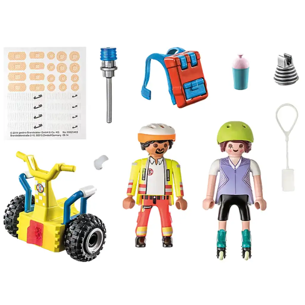 Playmobil: Starter Pack - Спасителна акция с Segway (71257) изображение 2