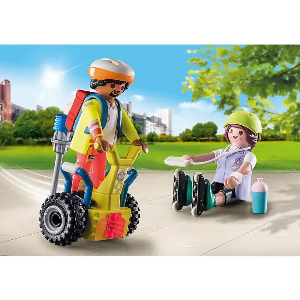 Playmobil: Starter Pack - Спасителна акция с Segway (71257) изображение 3