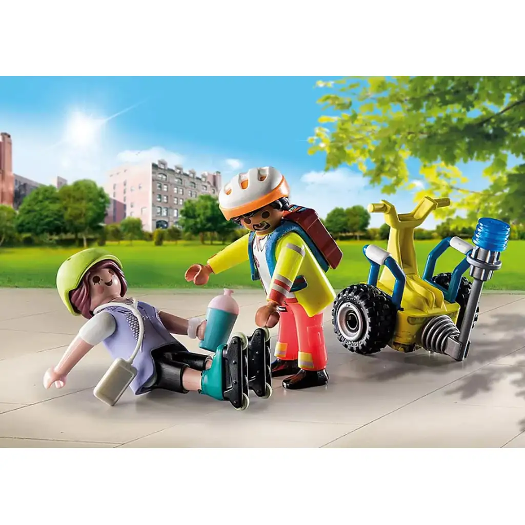 Playmobil: Starter Pack - Спасителна акция с Segway (71257) изображение 4