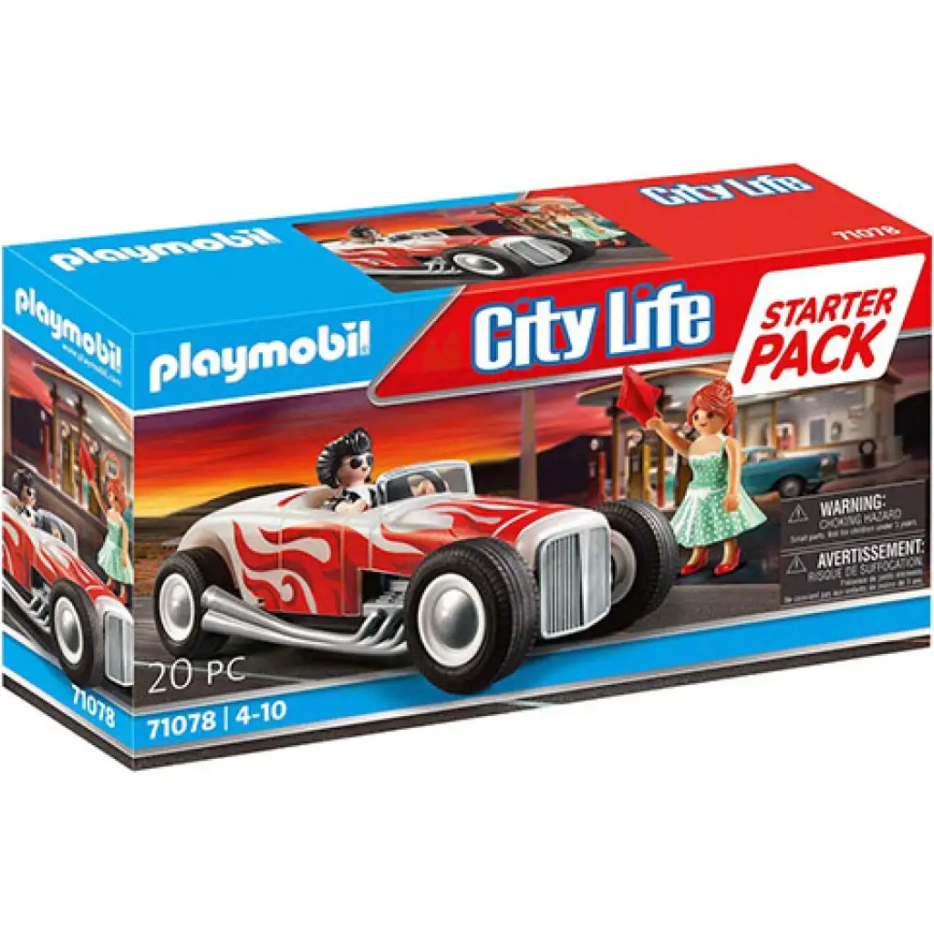 Playmobil: Стартов комплект Hot Rod (71078) изображение 1