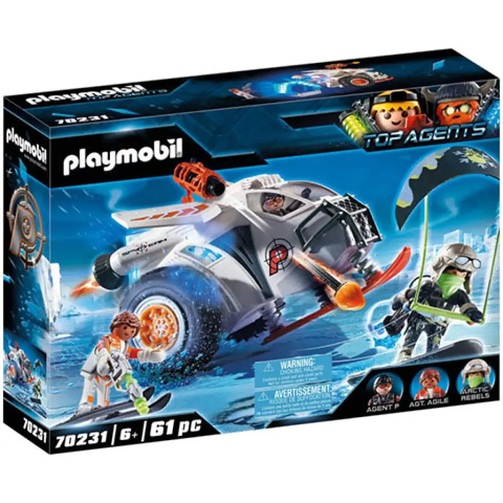 Playmobil: Top Agents - SPY TEAM Снежна кола (70231) изображение 1