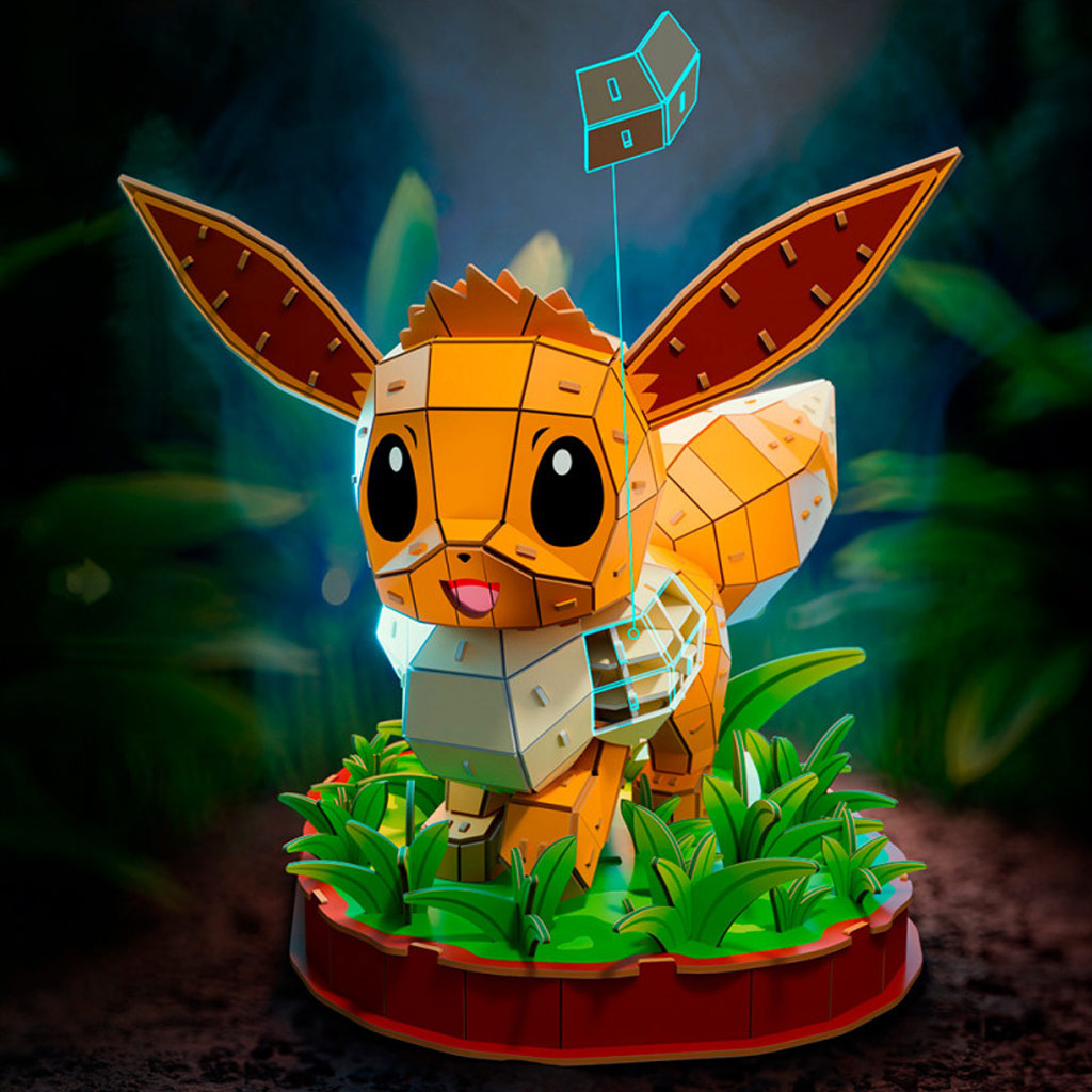 Pokémon – Eevee 4D пъзел - Spin Master изображение 3