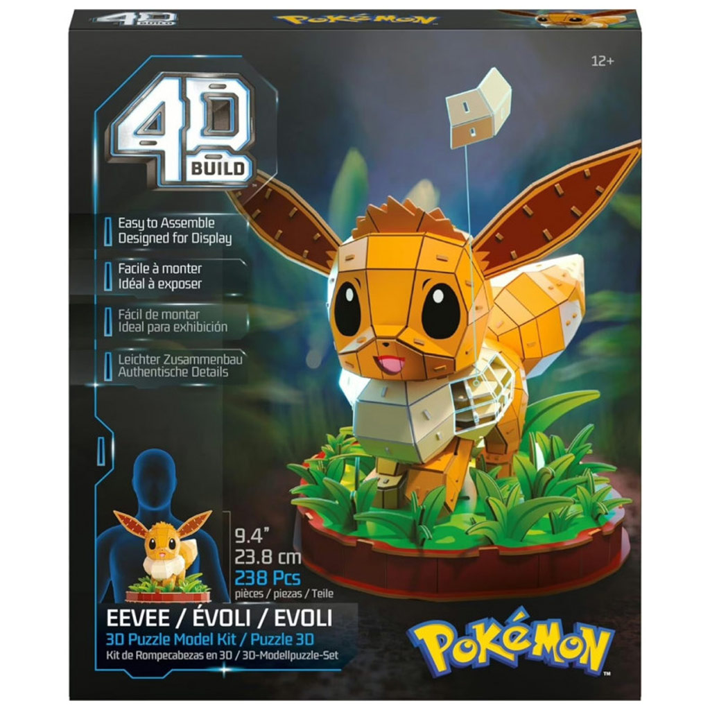 Pokémon – Eevee 4D пъзел - Spin Master изображение 4