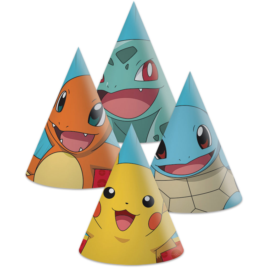 Pokémon парти шапка - комплект от 6 части изображение 1