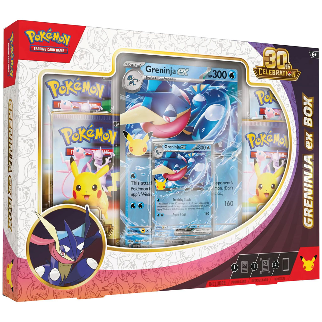 Pokémon TCG: 30-та годишнина – Greninja ex Box изображение 1