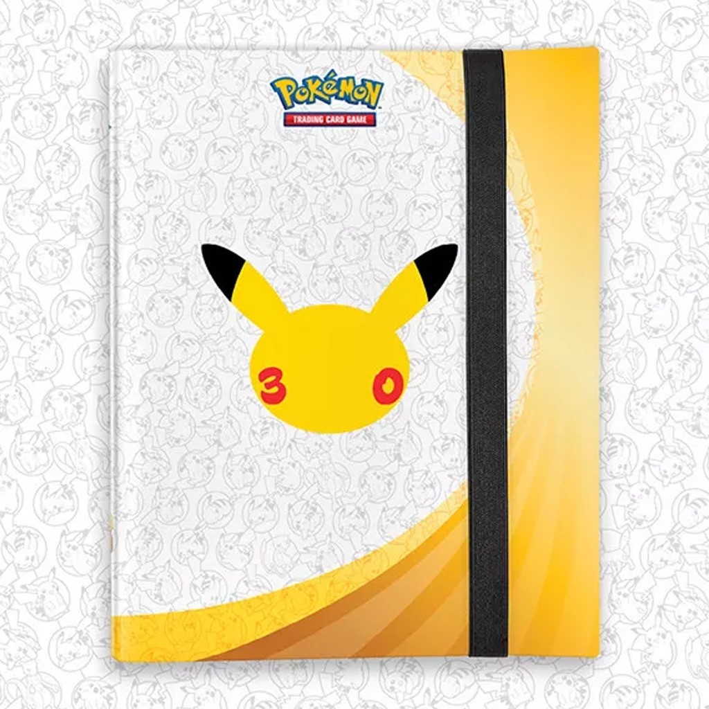Pokémon TCG: Колекция за 30-та годишнина – 9 джобна колекция с бустер пакети изображение 2