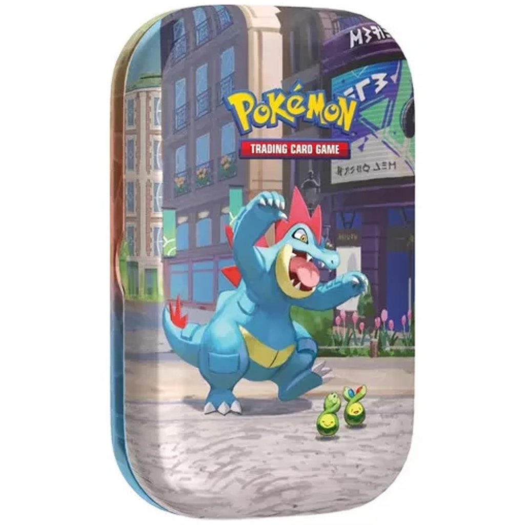 Pokémon TCG: Lumiose City Mini Tin колекционерска картова опаковка в метален контейнер в различни варианти 1бр изображение 3