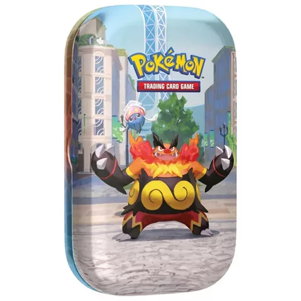 Pokémon TCG: Lumiose City Mini Tin колекционерска картова опаковка в метален контейнер в различни варианти 1бр изображение 4