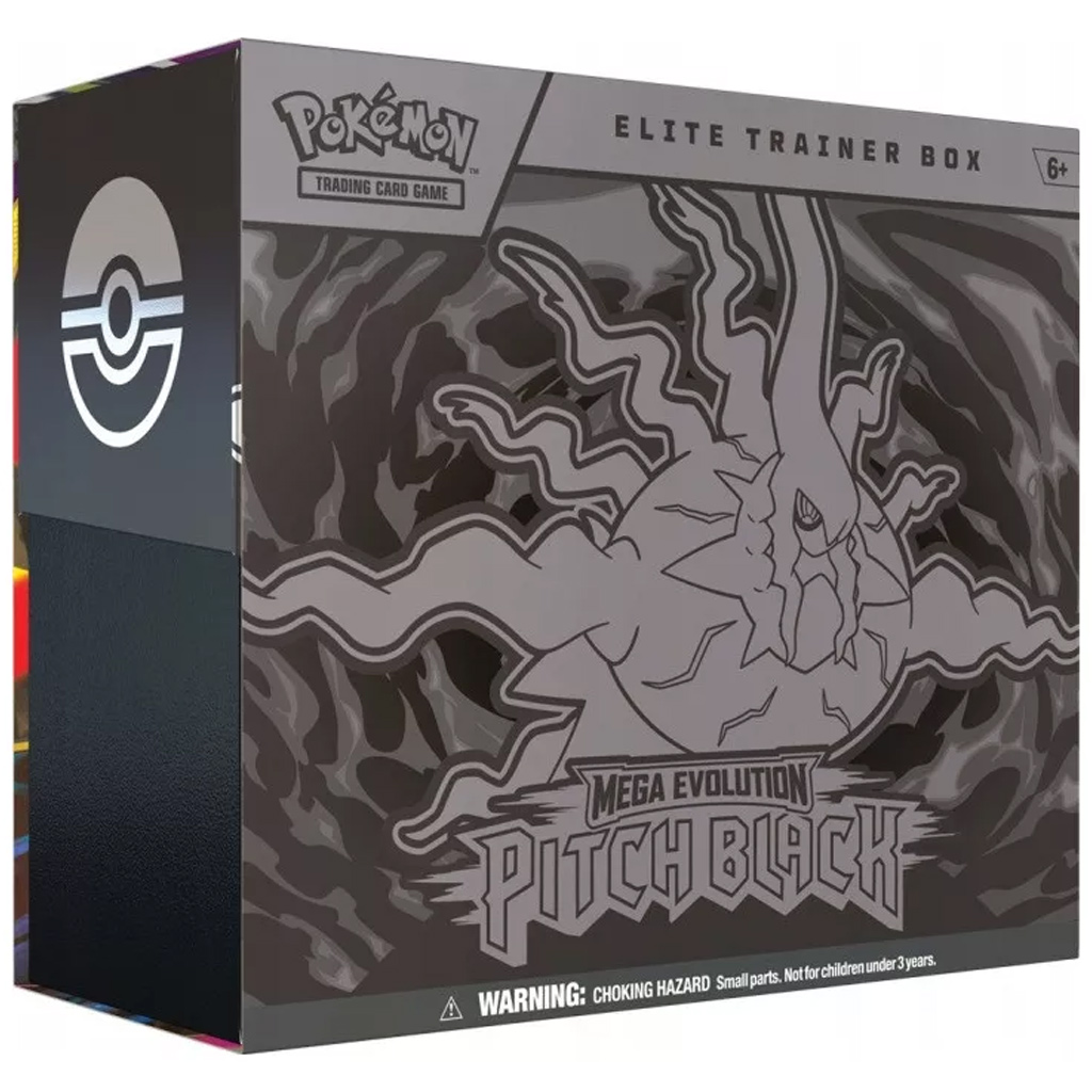 Pokémon TCG: Мега еволюция Pitch Black Elite Trainer Box изображение 1