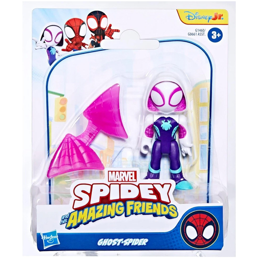 Поки и чудесните му приятели: Ghost-Spider играчка с аксесоар - Hasbro изображение 1
