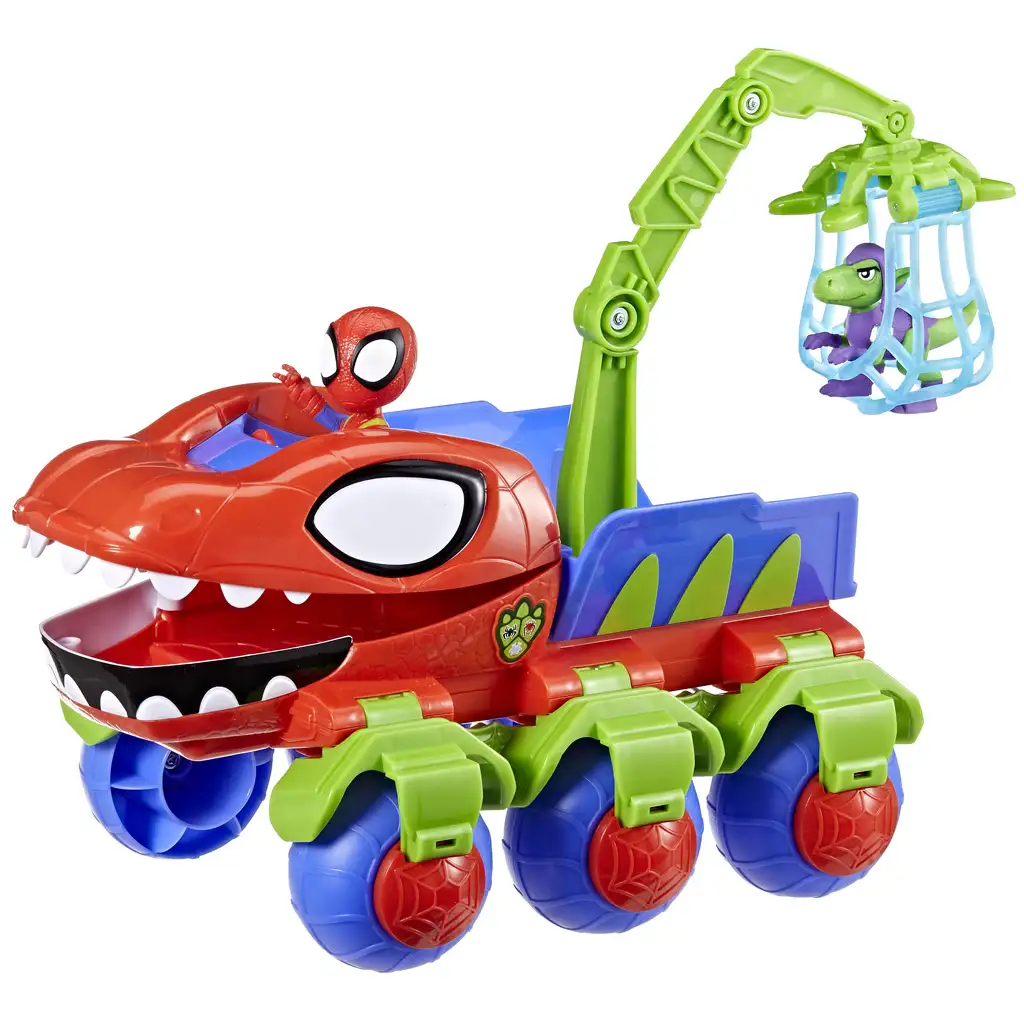 Поки и неговите чудесни приятели: Crawler автомобил с фигурка на Поки и Раптор - Hasbro изображение 2