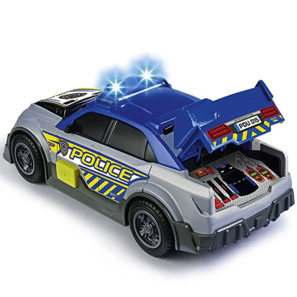 Полицейска кола с светлина и звук 15см - Dickie Toys изображение 3