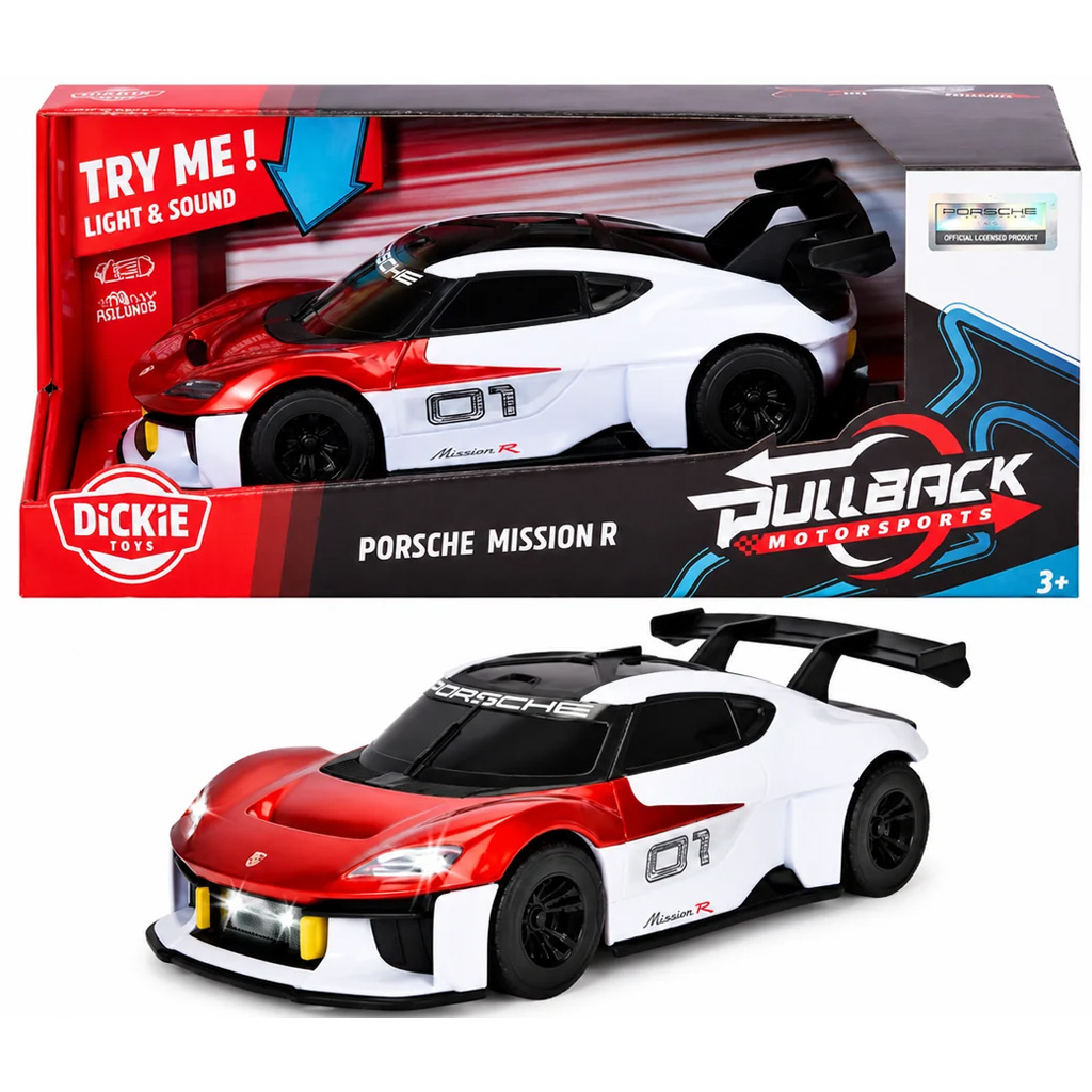 Porsche Mission R количка с светлина и звук - Dickie Toys изображение 1