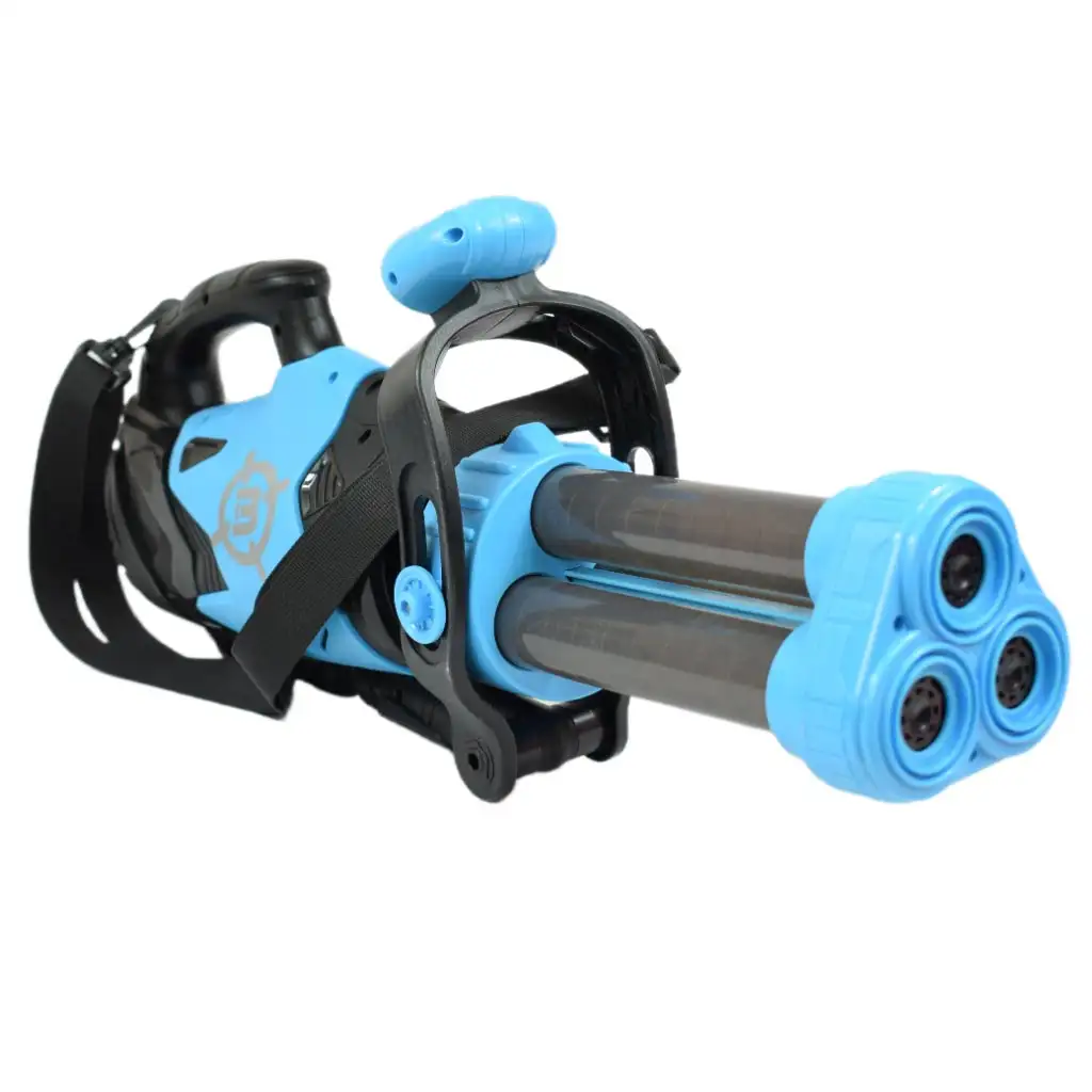 Power Popper Gun: Тръбен пистолет за стрелба с гъбести топки 55см изображение 3