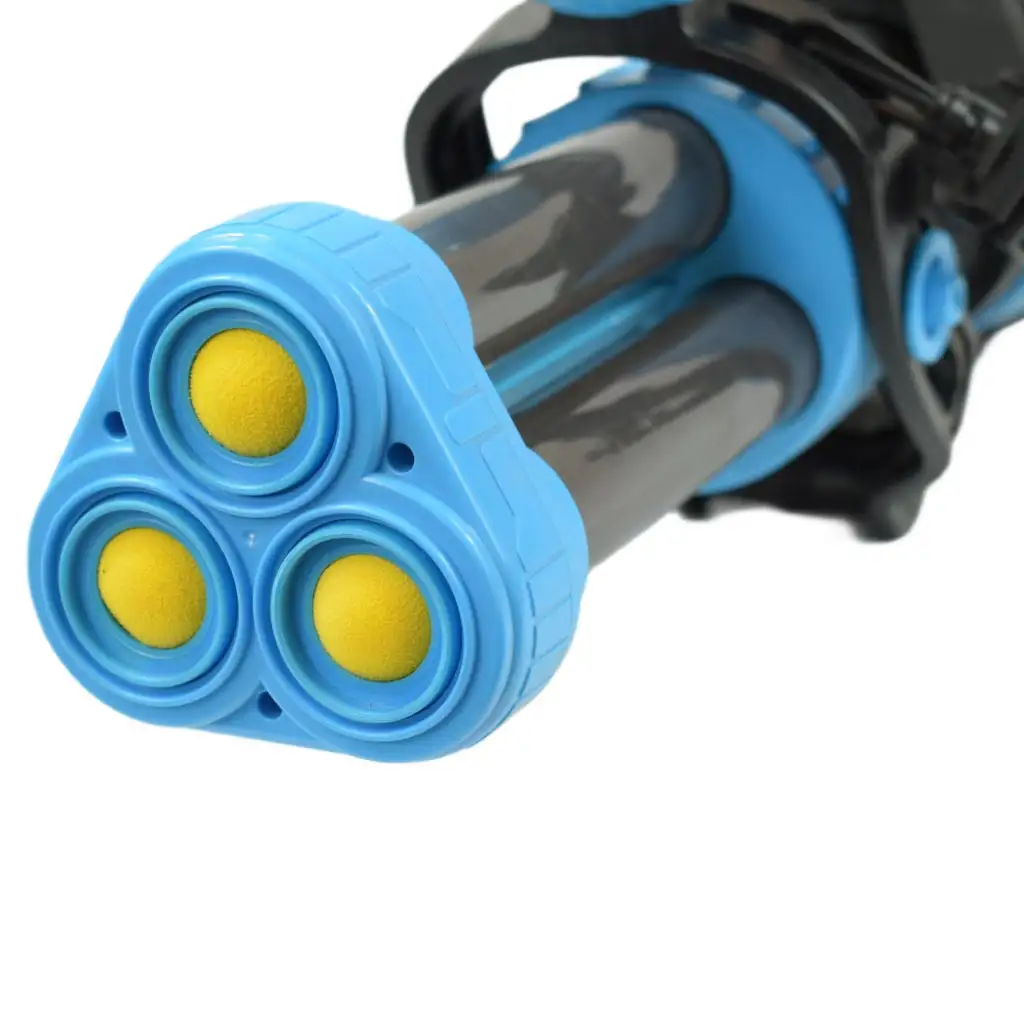 Power Popper Gun: Тръбен пистолет за стрелба с гъбести топки 55см изображение 5