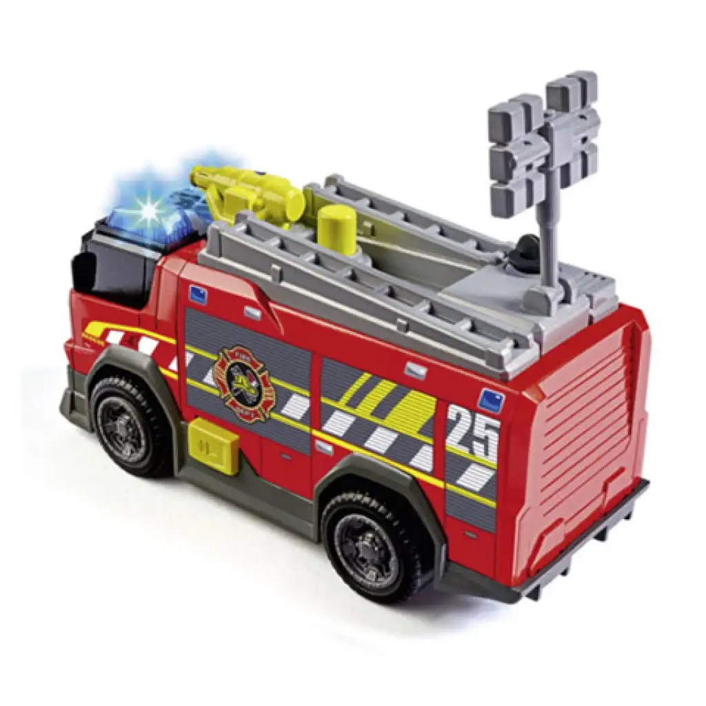 Пожарна кола с маркуч, светлина и звук 15см - Dickie Toys изображение 2