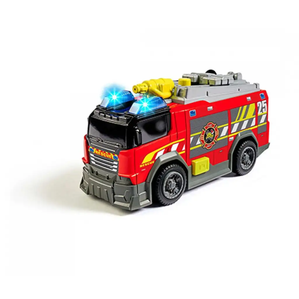 Пожарна кола с маркуч, светлина и звук 15см - Dickie Toys изображение 4